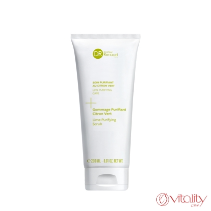 Двойно почистващ скраб лайм