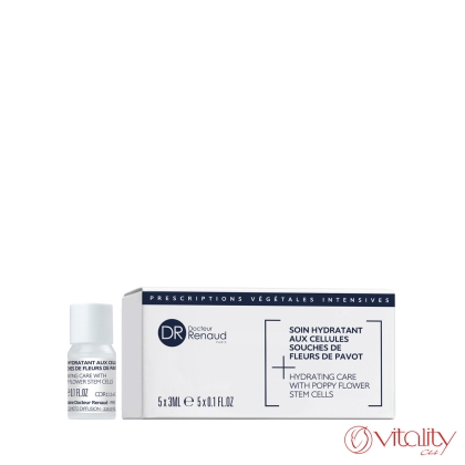 Hydrating care with poppy flower stem cells