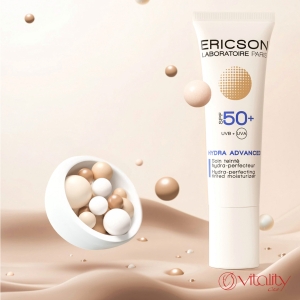 Хидратиращ високозащитен флуид с цвят SPF50+