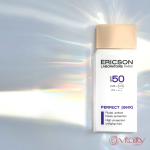 Високозащитен уеднаквяващ тена флуид SPF50