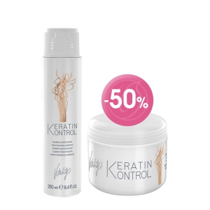 Keratin Kontrol Реактивиращ шампоан  и Кератинова маска