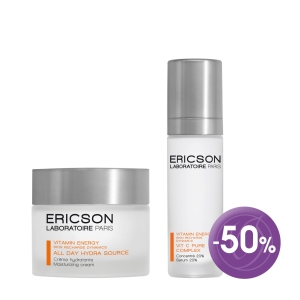 Vitamin Energy Moisturizing Cream and Serum with 20% Vitamin C