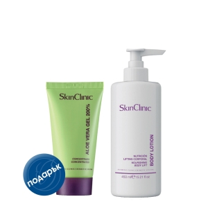 Moisturizing body milk and Aloe vera gel