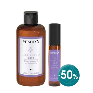 Care & Style Biondi Shine Shampoo and Brilliant Shine Oil